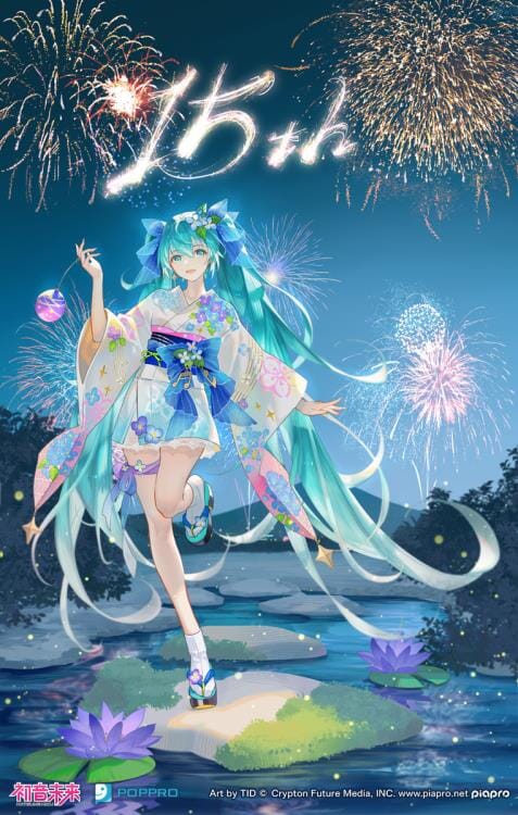 Vocaloid F Nex Hatsune Miku (Summer Fireworks Ver.) 1/7 Scale Figure - Image 12