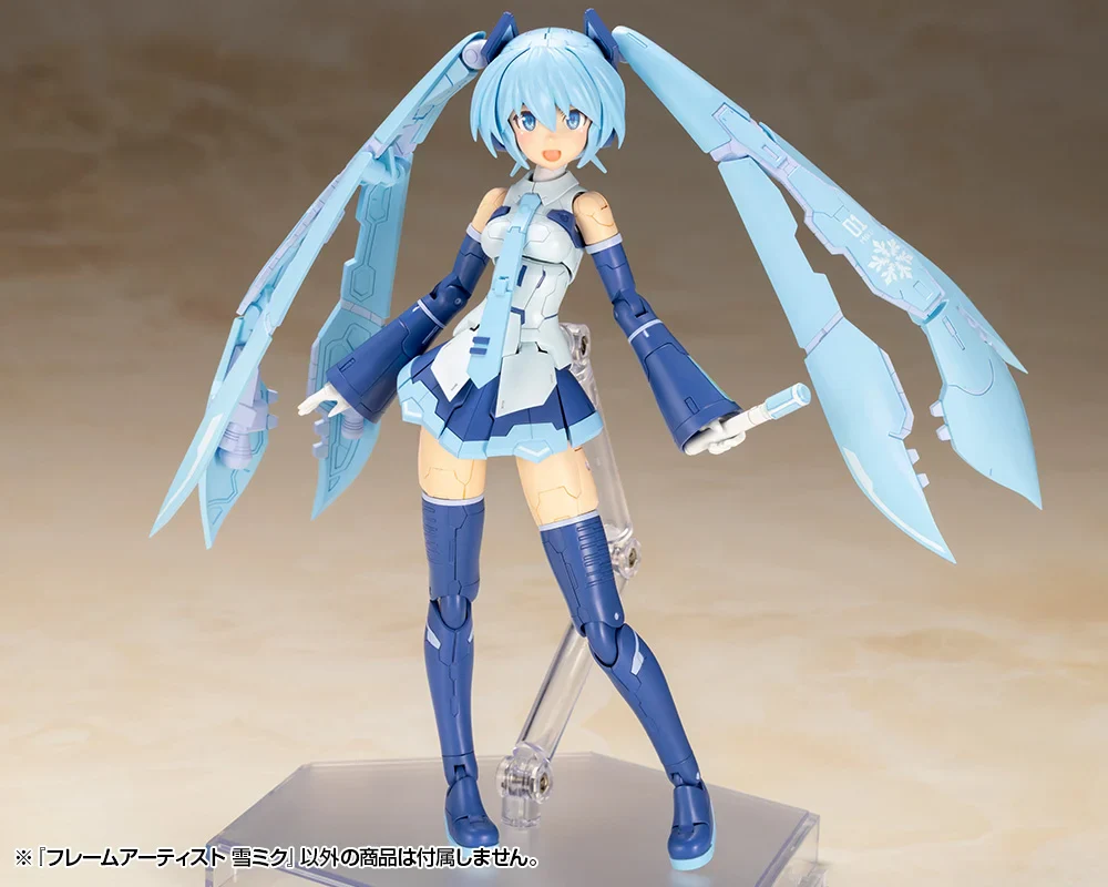 Vocaloid Frame Artist Snow Miku 1/100 Scale Model Kit - Image 10