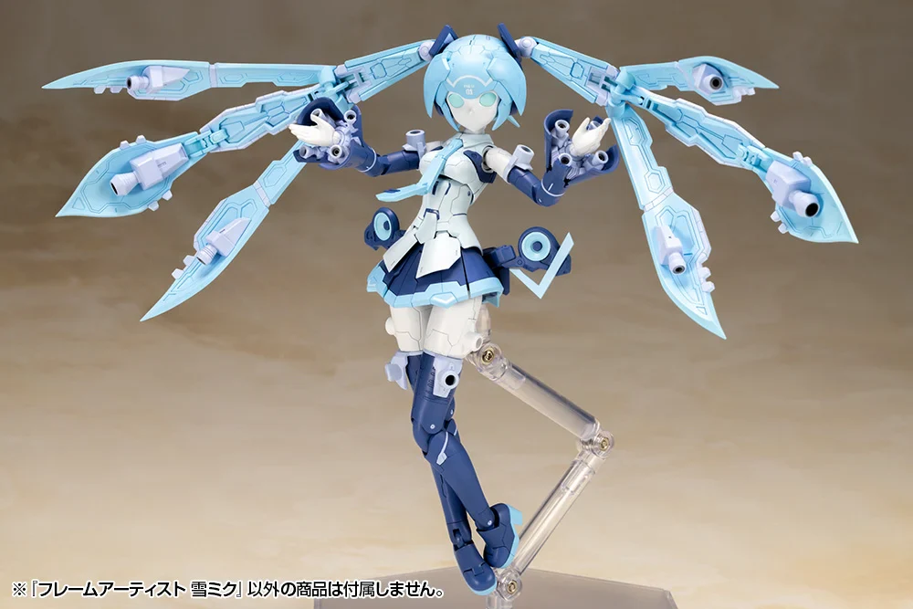 Vocaloid Frame Artist Snow Miku 1/100 Scale Model Kit - Image 6