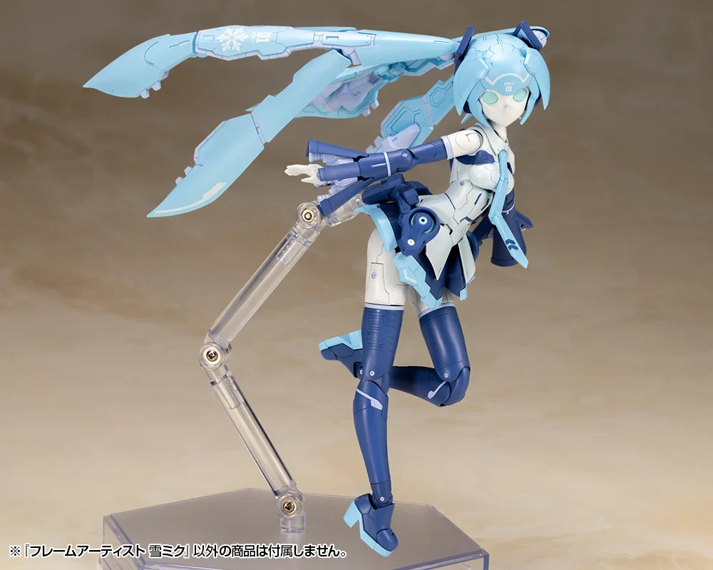 Vocaloid Frame Artist Snow Miku 1/100 Scale Model Kit - Image 7