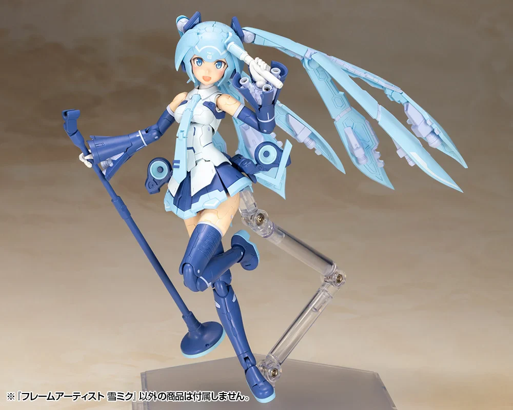 Vocaloid Frame Artist Snow Miku 1/100 Scale Model Kit - Image 8