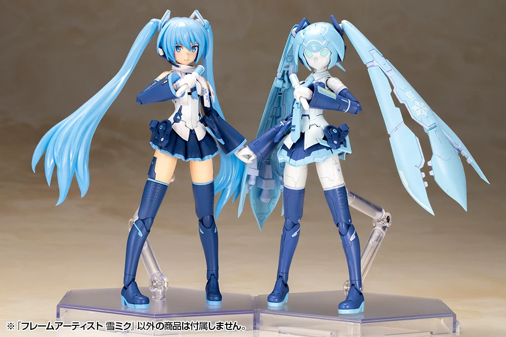 Vocaloid Frame Artist Snow Miku 1/100 Scale Model Kit - Image 9