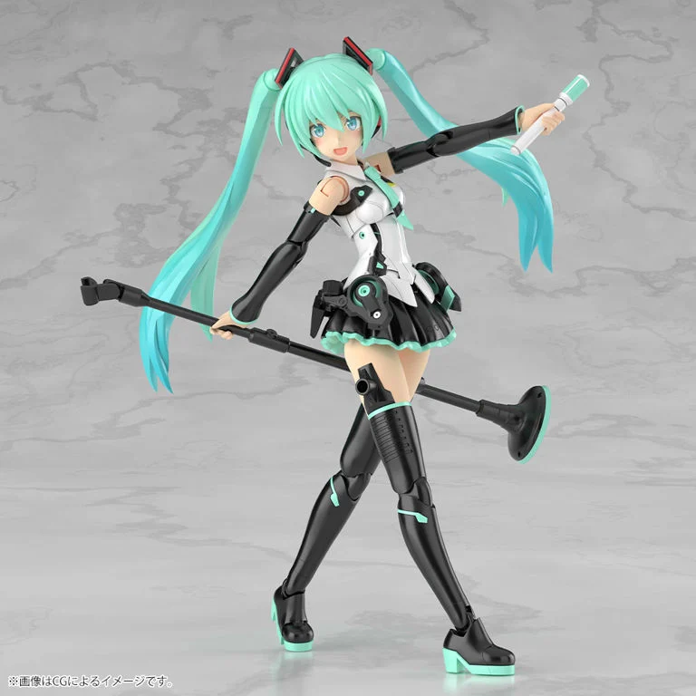 Vocaloid Frame Music Girl Grande Scale Hatsune Miku Model Kit - Image 10