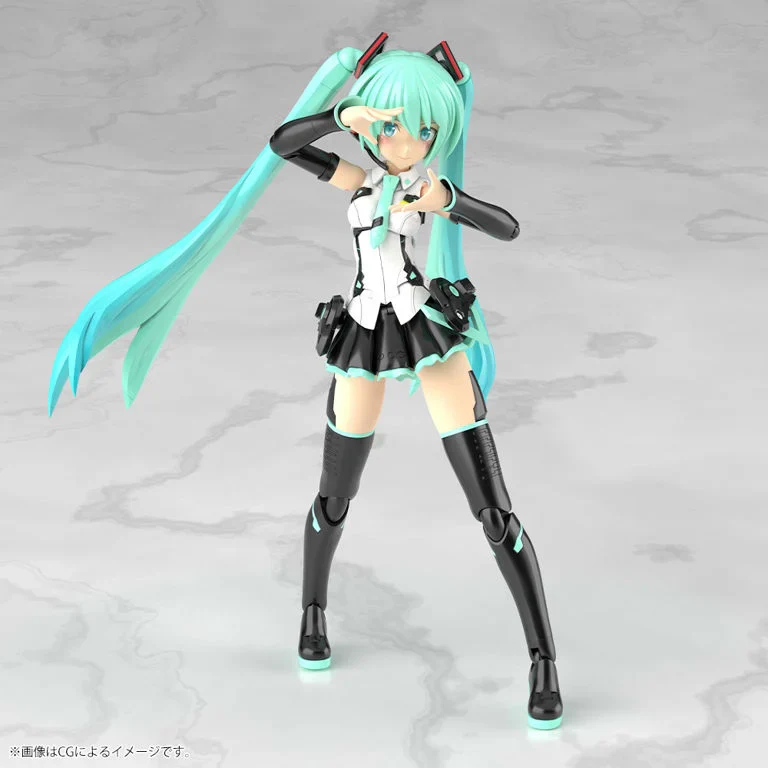 Vocaloid Frame Music Girl Grande Scale Hatsune Miku Model Kit - Image 11