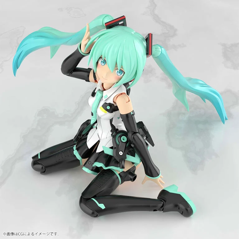 Vocaloid Frame Music Girl Grande Scale Hatsune Miku Model Kit - Image 13