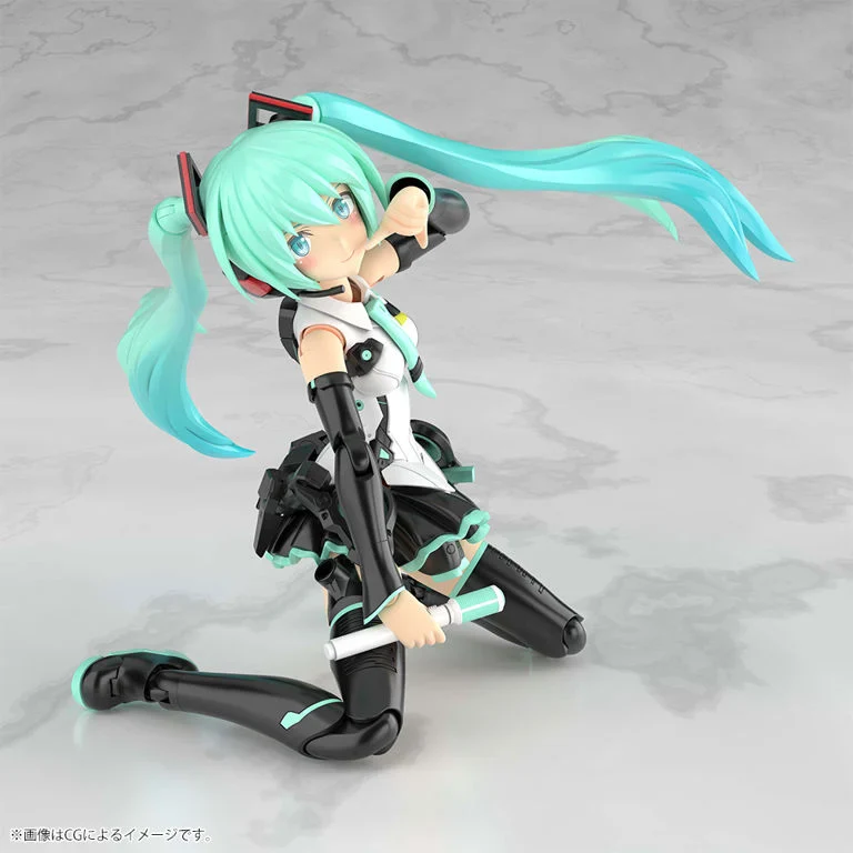Vocaloid Frame Music Girl Grande Scale Hatsune Miku Model Kit - Image 14