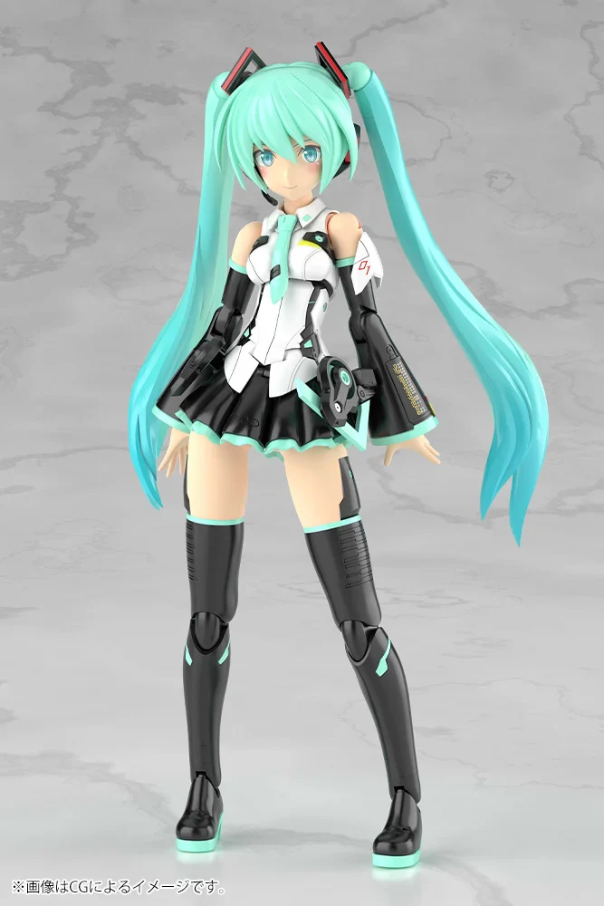 Vocaloid Frame Music Girl Grande Scale Hatsune Miku Model Kit - Image 3