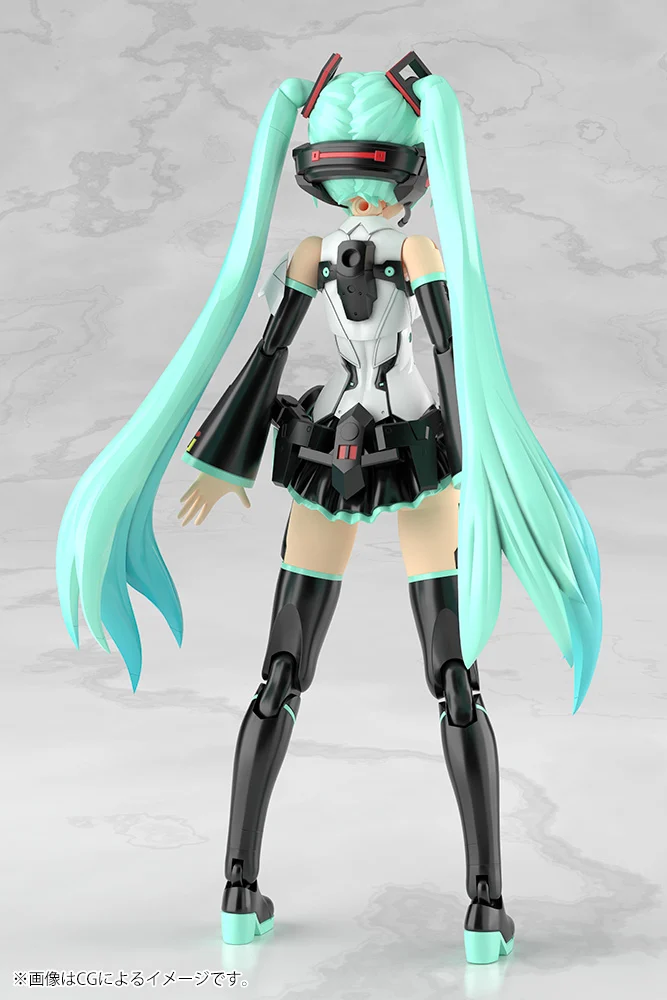 Vocaloid Frame Music Girl Grande Scale Hatsune Miku Model Kit - Image 4