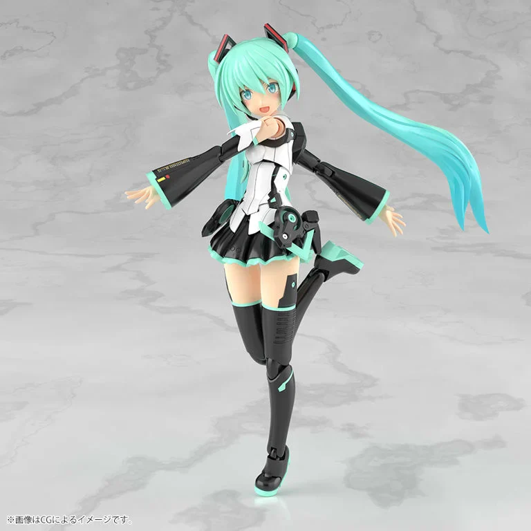Vocaloid Frame Music Girl Grande Scale Hatsune Miku Model Kit - Image 5
