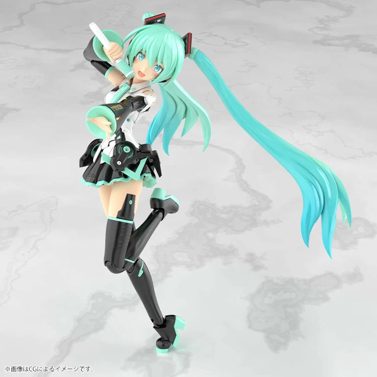 Vocaloid Frame Music Girl Grande Scale Hatsune Miku Model Kit - Image 6