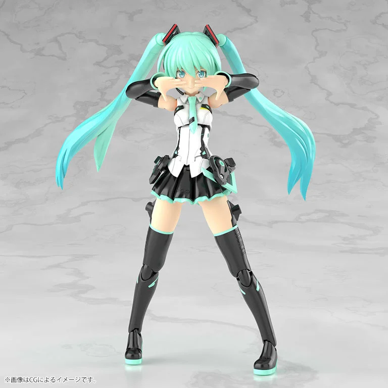 Vocaloid Frame Music Girl Grande Scale Hatsune Miku Model Kit - Image 7