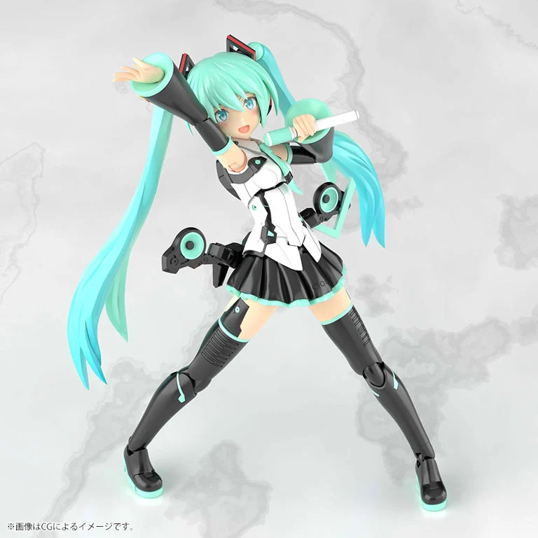 Vocaloid Frame Music Girl Grande Scale Hatsune Miku Model Kit - Image 8