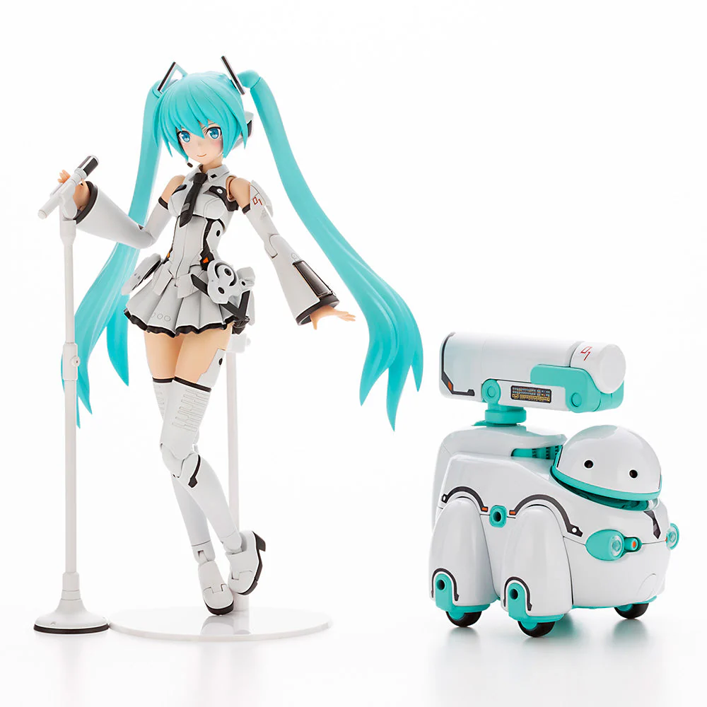 Vocaloid Frame Music Girl Hatsune Miku (Maruttoys Ver.) & Tamotu (Miku Ver.) Model Kit Set - Image 13