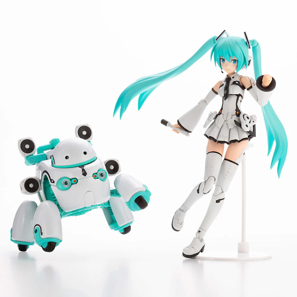 Vocaloid Frame Music Girl Hatsune Miku (Maruttoys Ver.) & Tamotu (Miku Ver.) Model Kit Set - Image 15