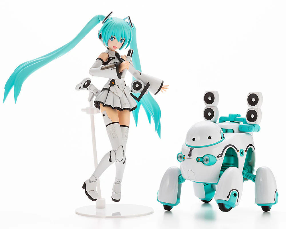 Vocaloid Frame Music Girl Hatsune Miku (Maruttoys Ver.) & Tamotu (Miku Ver.) Model Kit Set - Image 16