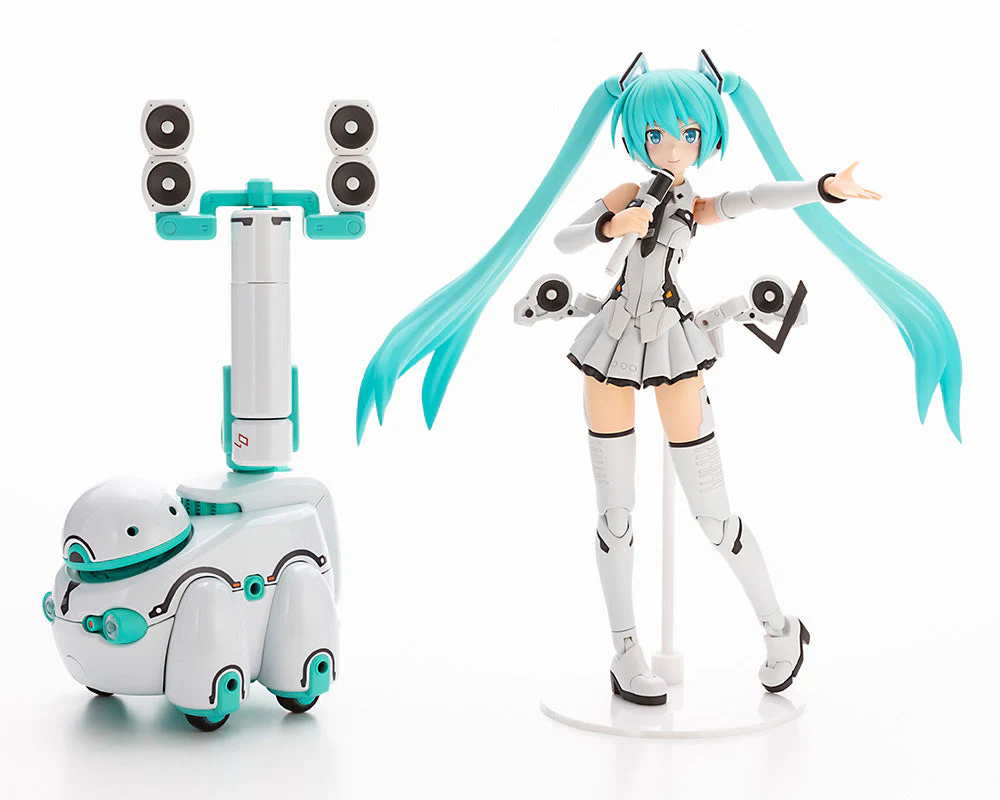Vocaloid Frame Music Girl Hatsune Miku (Maruttoys Ver.) & Tamotu (Miku Ver.) Model Kit Set - Image 17