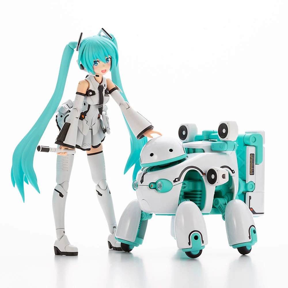 Vocaloid Frame Music Girl Hatsune Miku (Maruttoys Ver.) & Tamotu (Miku Ver.) Model Kit Set - Image 19