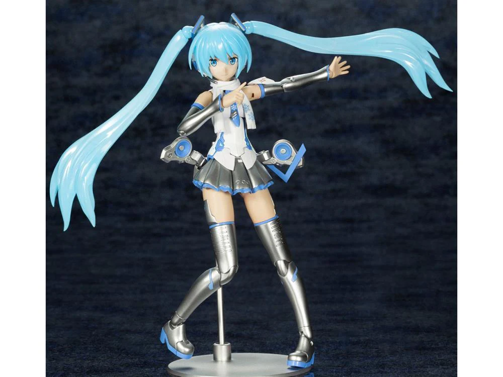 Vocaloid Frame Music Girl Hatsune Miku Snow Model Kit - Image 6