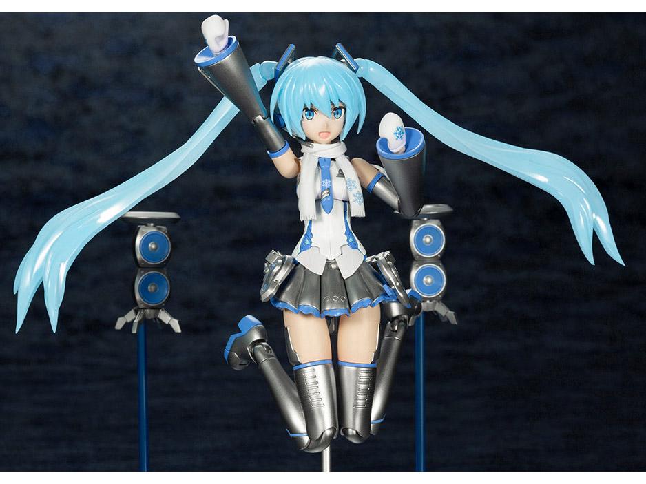 Vocaloid Frame Music Girl Hatsune Miku Snow Model Kit - Image 8