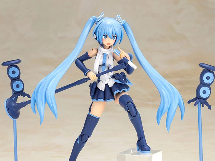 Vocaloid Frame Music Girl Snow Miku (Another Color Ver.) Model Kit