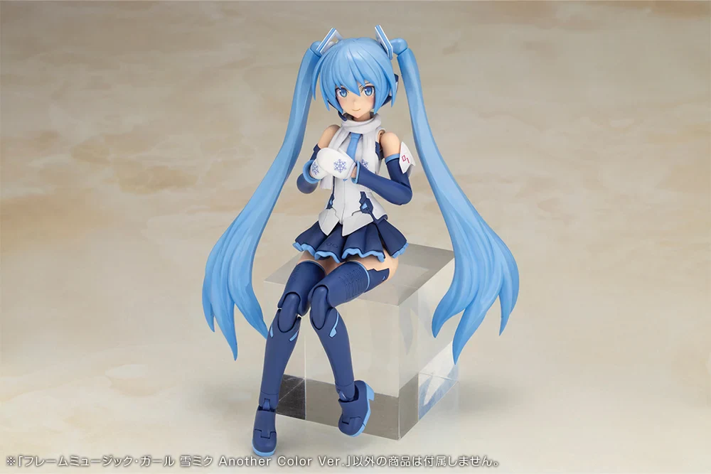 Vocaloid Frame Music Girl Snow Miku (Another Color Ver.) Model Kit - Image 10