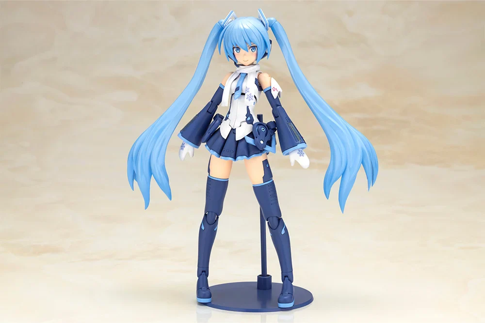 Vocaloid Frame Music Girl Snow Miku (Another Color Ver.) Model Kit - Image 2