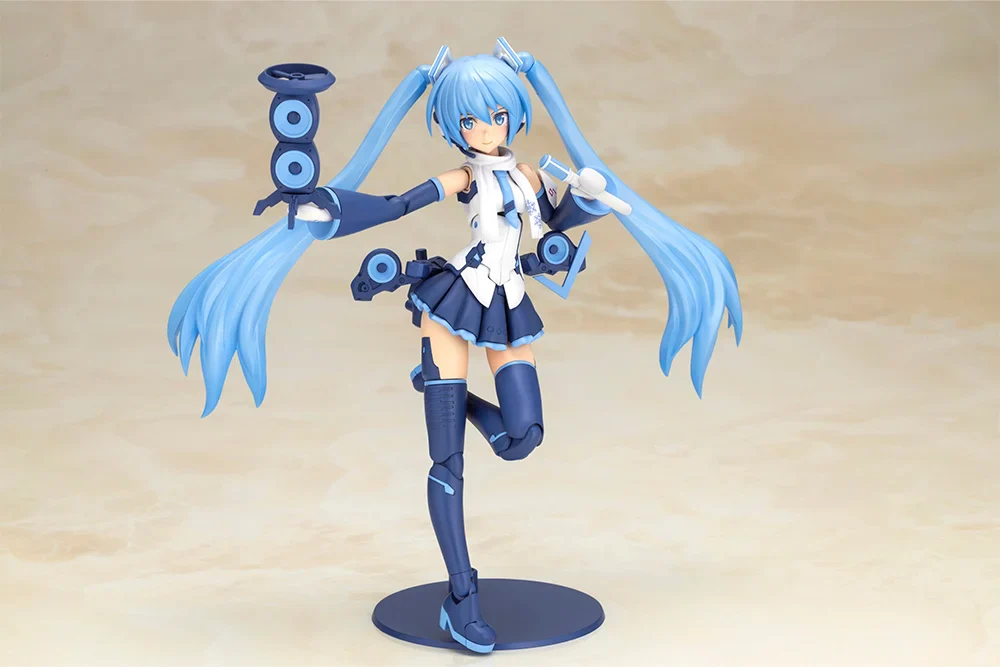 Vocaloid Frame Music Girl Snow Miku (Another Color Ver.) Model Kit - Image 6