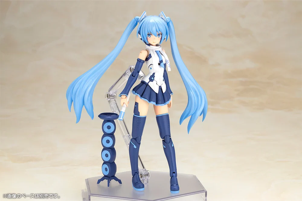Vocaloid Frame Music Girl Snow Miku (Another Color Ver.) Model Kit - Image 7