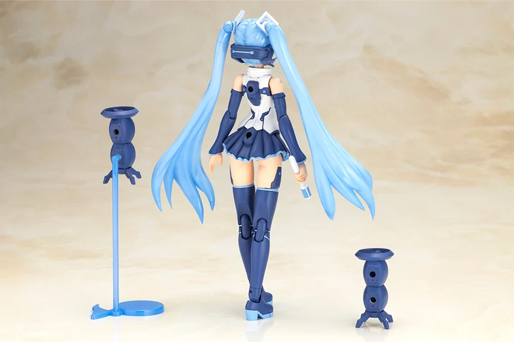 Vocaloid Frame Music Girl Snow Miku (Another Color Ver.) Model Kit - Image 8