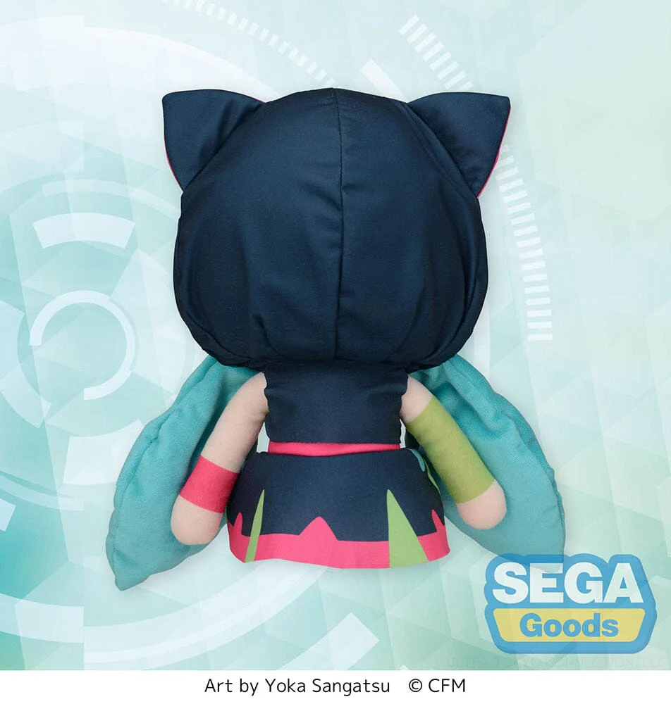 Vocaloid Fuwapuchi Hatsune Miku (Live Stage Ver.) Plush - Image 5