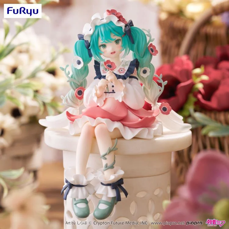 Vocaloid Hatsune Miku (Flower Fairy Anemone) Noodle Stopper Figure - Image 2