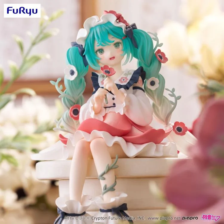 Vocaloid Hatsune Miku (Flower Fairy Anemone) Noodle Stopper Figure - Image 3