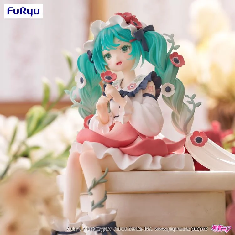 Vocaloid Hatsune Miku (Flower Fairy Anemone) Noodle Stopper Figure - Image 4