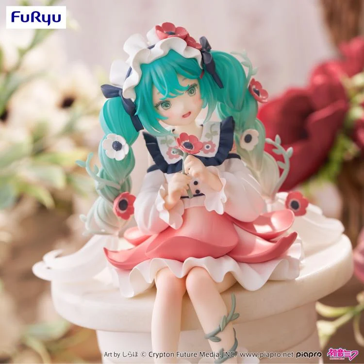 Vocaloid Hatsune Miku (Flower Fairy Anemone) Noodle Stopper Figure - Image 6