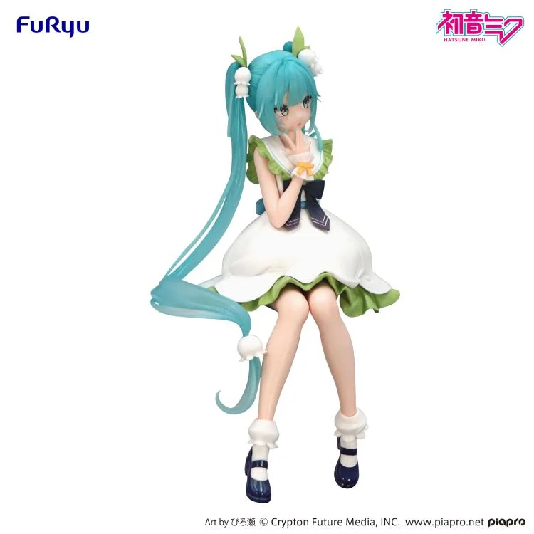 Vocaloid Hatsune Miku (Flower Fairy Lily of the Valley) Noodle Stopper Figure - Image 12