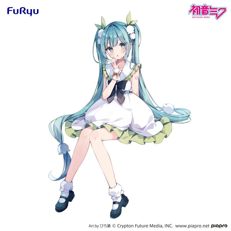 Vocaloid Hatsune Miku (Flower Fairy Lily of the Valley) Noodle Stopper Figure - Image 13