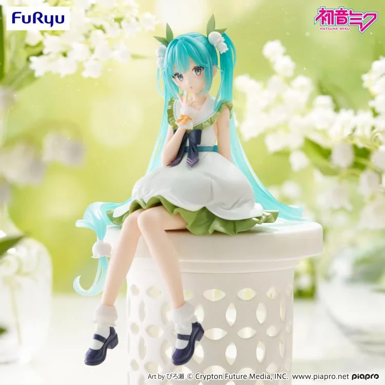 Vocaloid Hatsune Miku (Flower Fairy Lily of the Valley) Noodle Stopper Figure - Image 2
