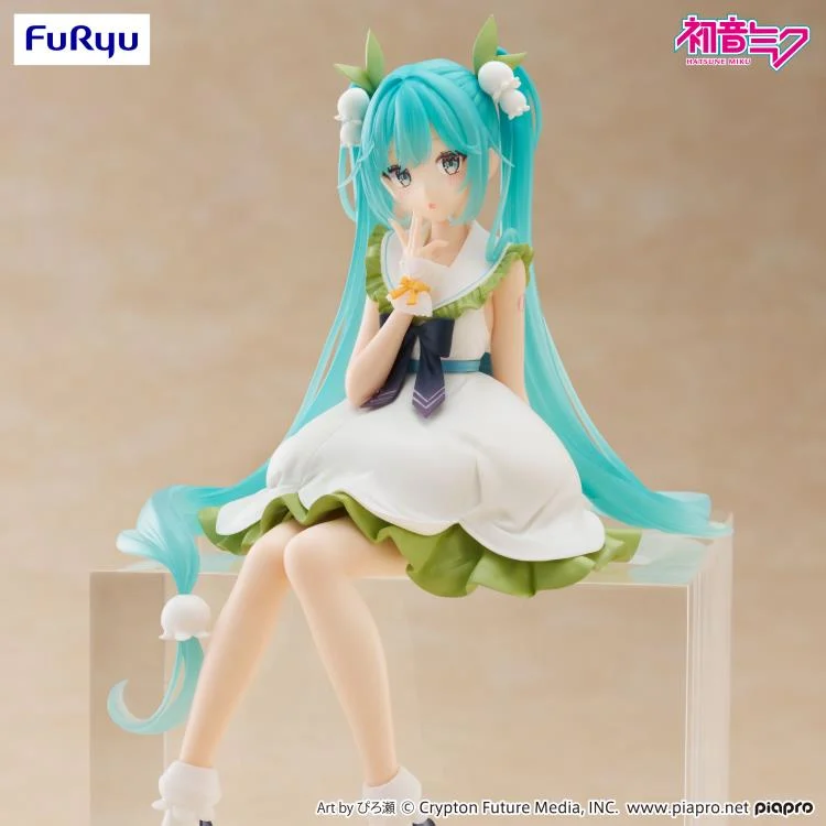 Vocaloid Hatsune Miku (Flower Fairy Lily of the Valley) Noodle Stopper Figure - Image 5