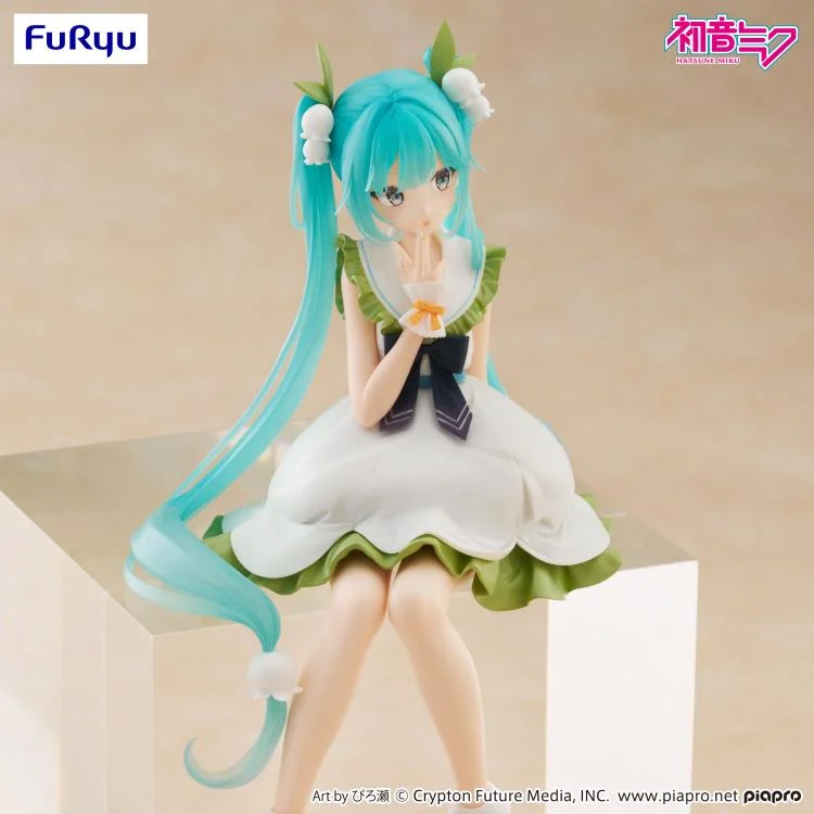 Vocaloid Hatsune Miku (Flower Fairy Lily of the Valley) Noodle Stopper Figure - Image 6