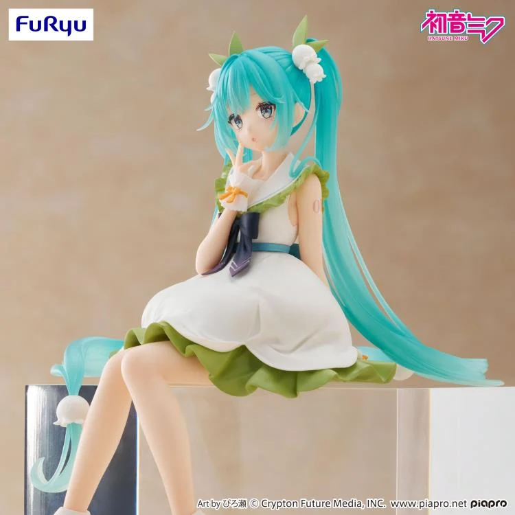 Vocaloid Hatsune Miku (Flower Fairy Lily of the Valley) Noodle Stopper Figure - Image 7