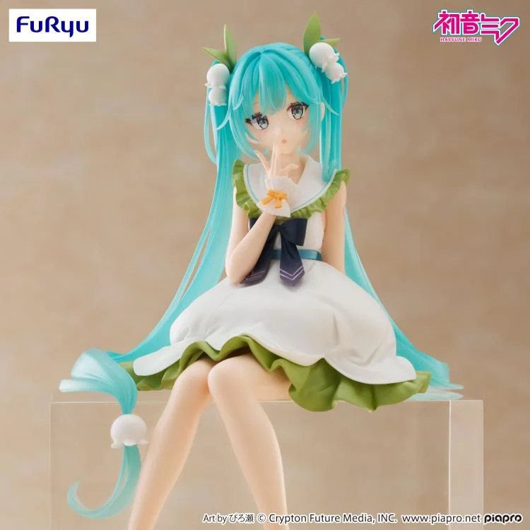 Vocaloid Hatsune Miku (Flower Fairy Lily of the Valley) Noodle Stopper Figure - Image 8