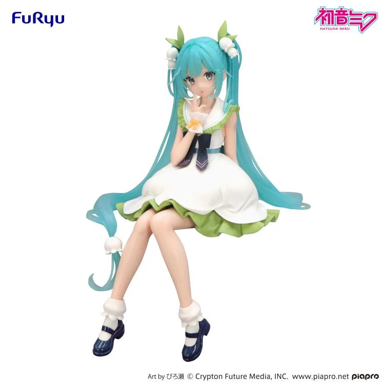 Vocaloid Hatsune Miku (Flower Fairy Lily of the Valley) Noodle Stopper Figure - Image 9