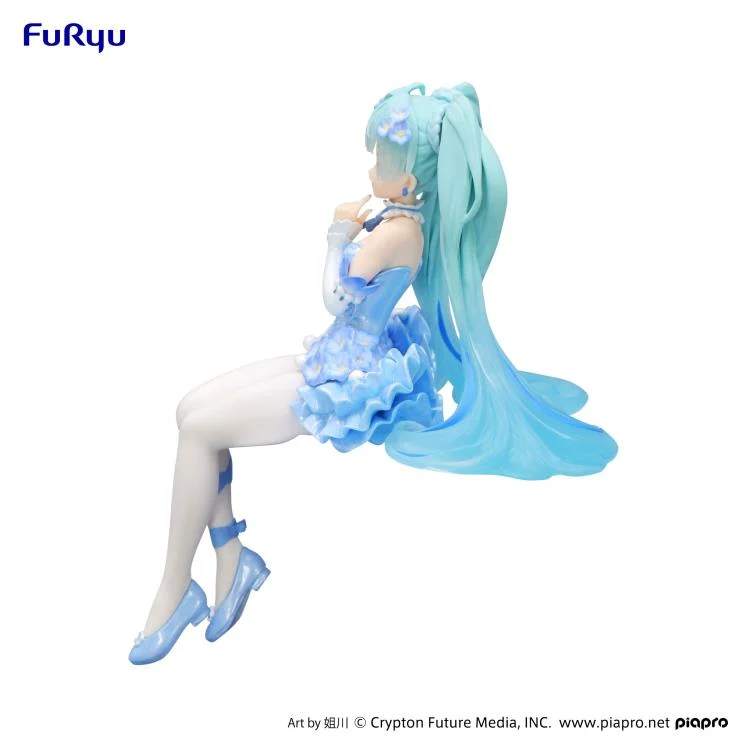 Vocaloid Hatsune Miku (Flower Fairy Nemophila Pail Blue Color Ver.) Noodle Stopper Figure - Image 4