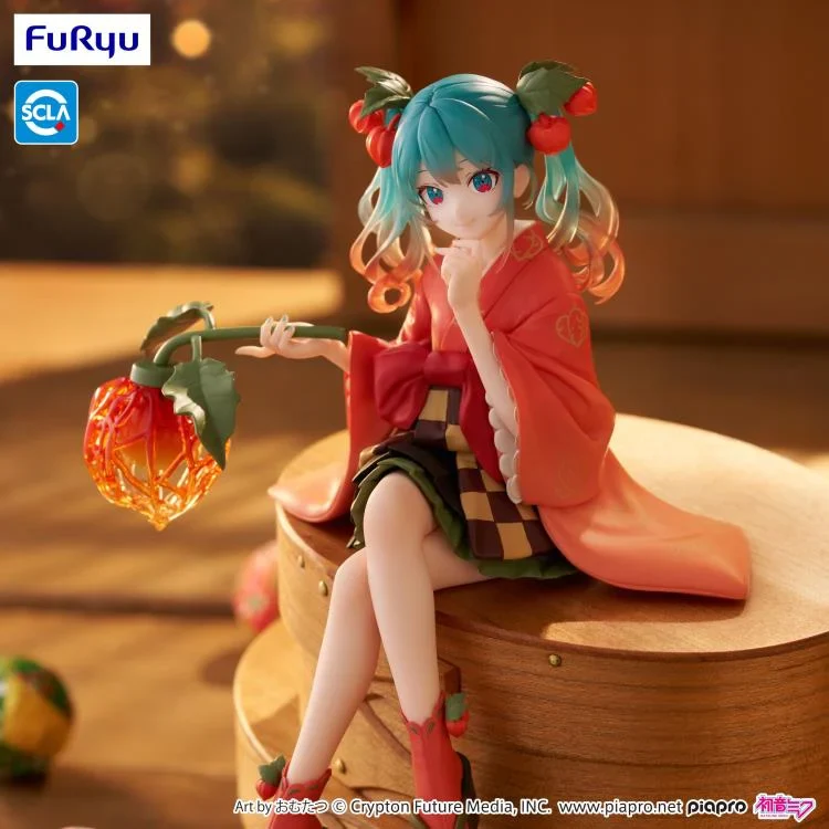 Vocaloid Hatsune Miku (Flower Fairy Winter Cherry) Noodle Stopper Figure - Image 4