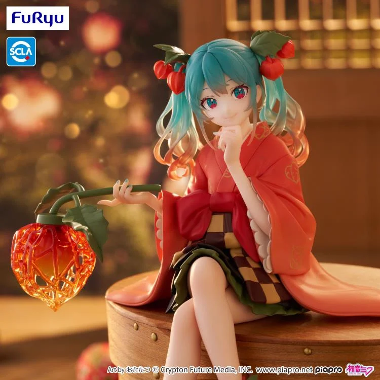 Vocaloid Hatsune Miku (Flower Fairy Winter Cherry) Noodle Stopper Figure - Image 5