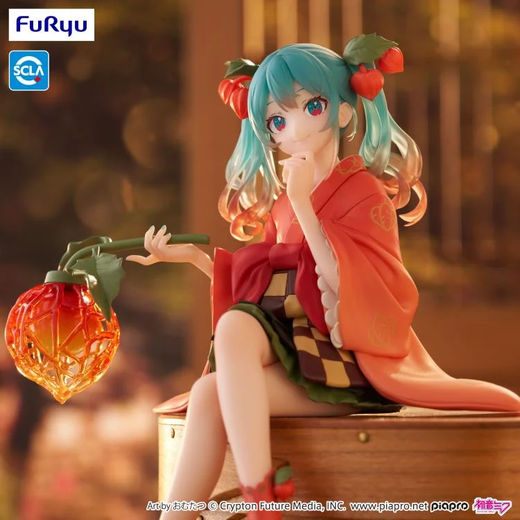 Vocaloid Hatsune Miku (Flower Fairy Winter Cherry) Noodle Stopper Figure - Image 6