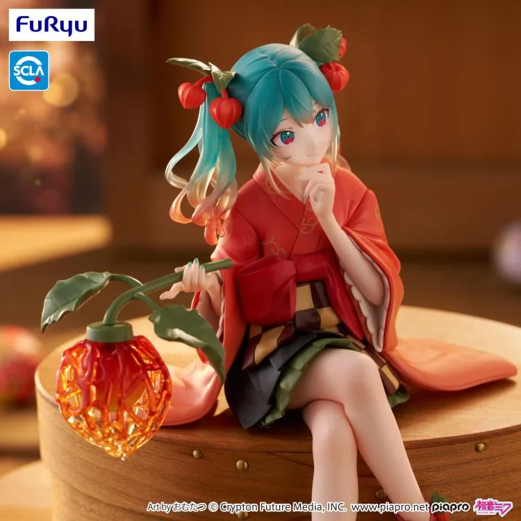 Vocaloid Hatsune Miku (Flower Fairy Winter Cherry) Noodle Stopper Figure - Image 7