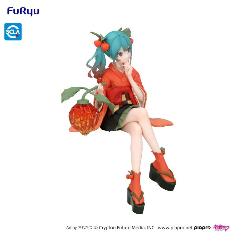 Vocaloid Hatsune Miku (Flower Fairy Winter Cherry) Noodle Stopper Figure - Image 9