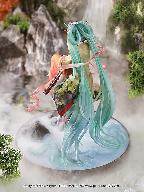 Vocaloid Hatsune Miku (Gao Shan Liu Shui Ver.) 1/7 Scale Figure - Image 9