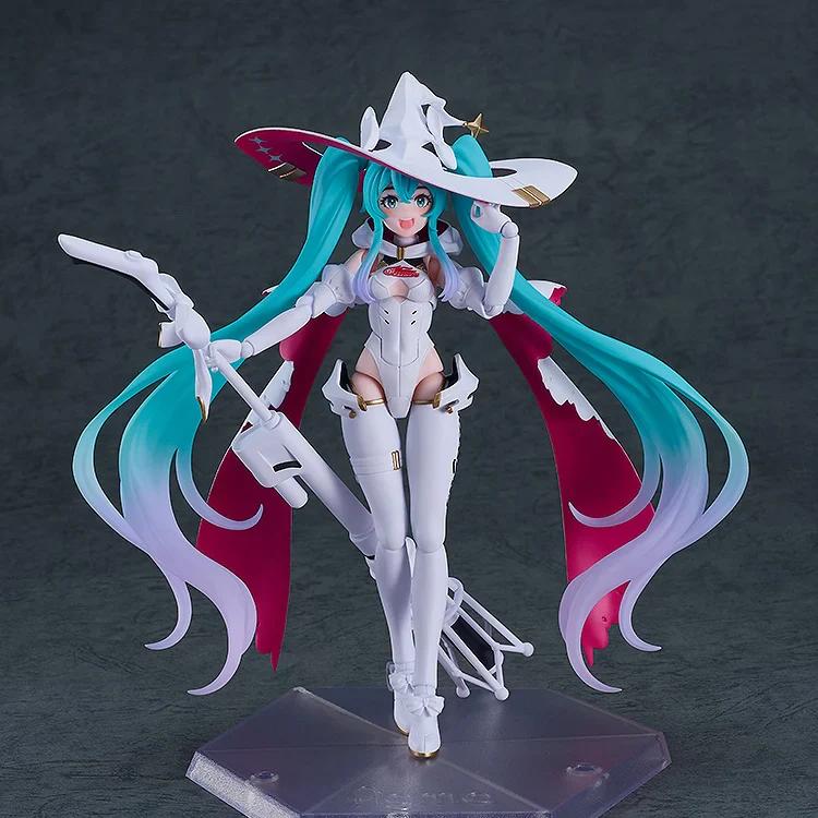 Vocaloid Hatsune Miku GT Project figma No.SP-171 Miku Hatsune (Racing 2024 Ver.) Action Figure - Image 3